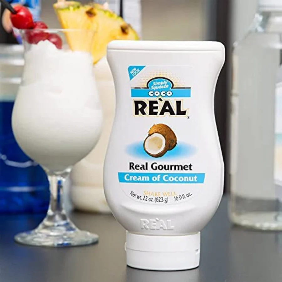 Coco Reàl Cream of Coconut squeeze bottle