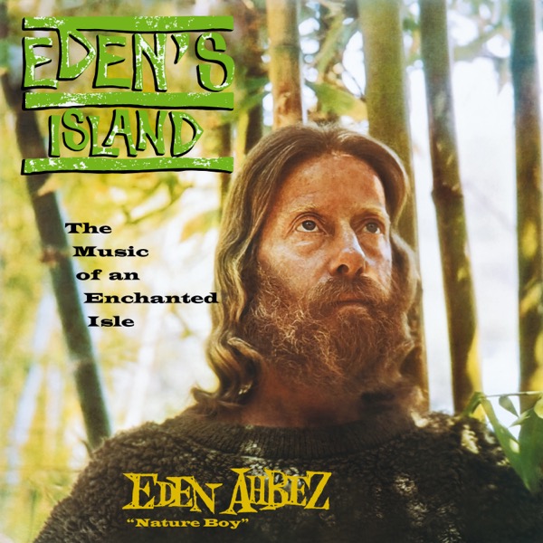 Eden’s Island album cover — eden ahbez, Del-Fi Records, 1960